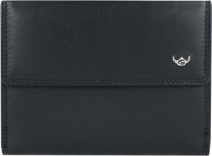 Actual product image Golden Head Polo wallet RFID leather 12 cm