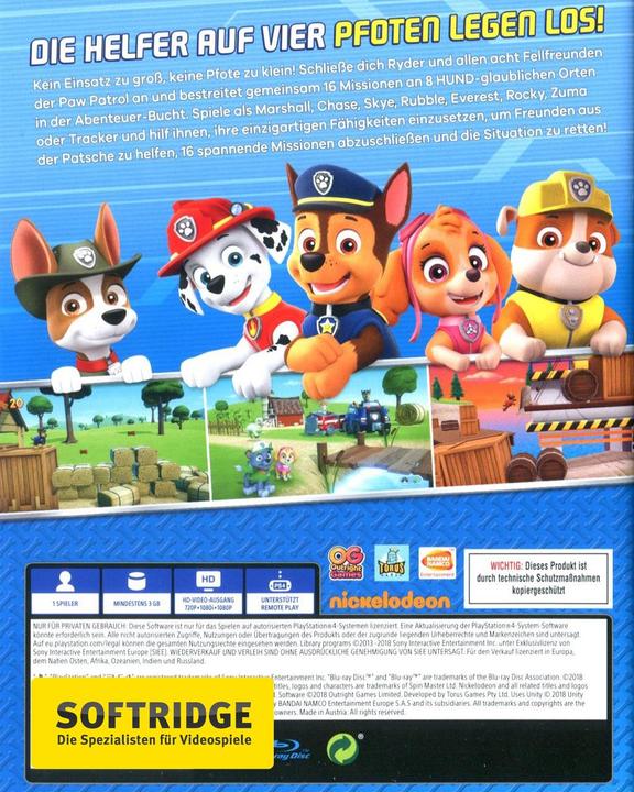 Image du produit Bandai Namco Paw Patrol (PS4, DE)