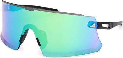 Immagine prodotto adidas Sport SP0100 02Q Matte Black Men's Sunglasses (Nero opaco)