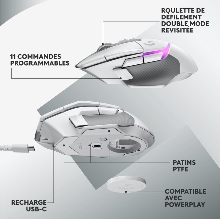 Actual product image Logitech G G502 X Plus (Wireless)