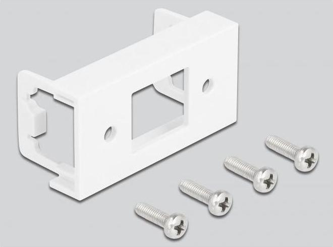 Immagine prodotto Delock Cavo di prolunga di rete per Easy 45 modulo S/FTP da jack RJ45 a jack RJ45 Cat.6A 50 cm nero (S/FTP, CAT6a, 0.50 m)
