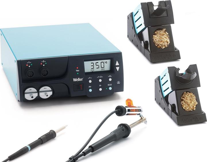 Actual product image Weller Erem Soldering / desoldering station WR 2002 digital 250 W, 300 W 50 to 550 °C incl. tray, soldering