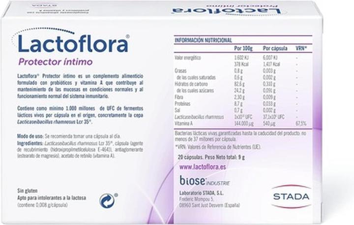 Produktbild Lactoflora Intimate Protector 20 Kapseln (45 g)