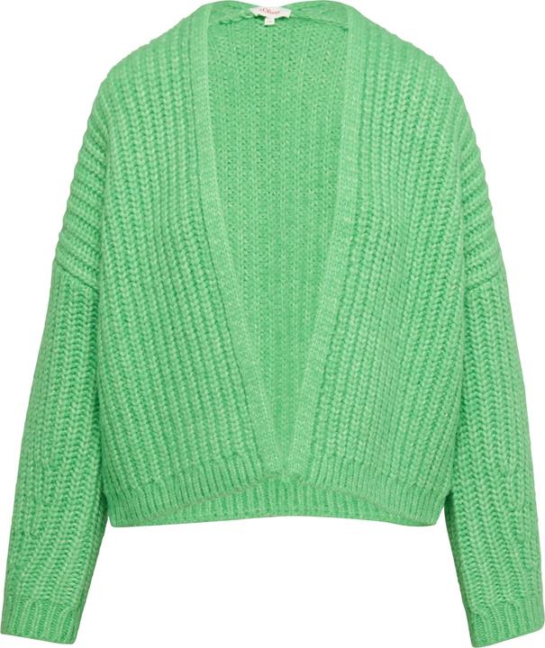 Produktbild s.Oliver Strickjacke Strickjacke mit weiten Ärmeln im Relaxed Fit (44)