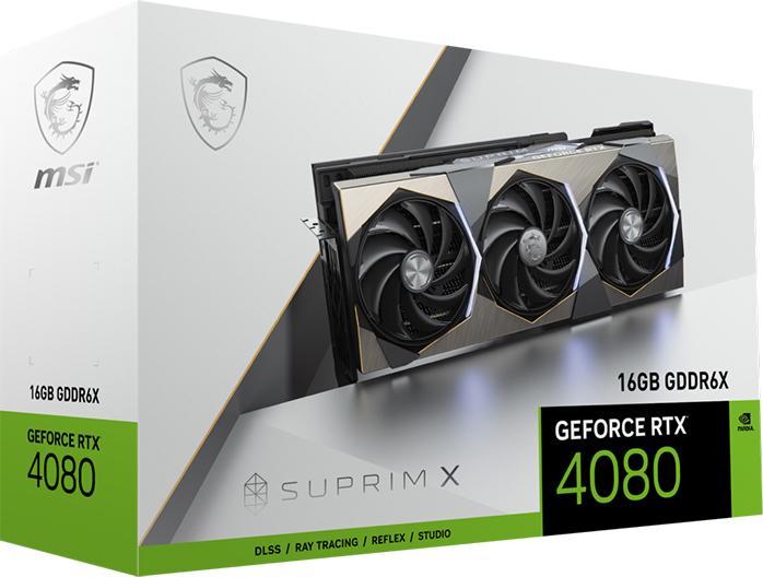 Produktbild MSI GeForce RTX 4080 SUPRIM X (16 GB)