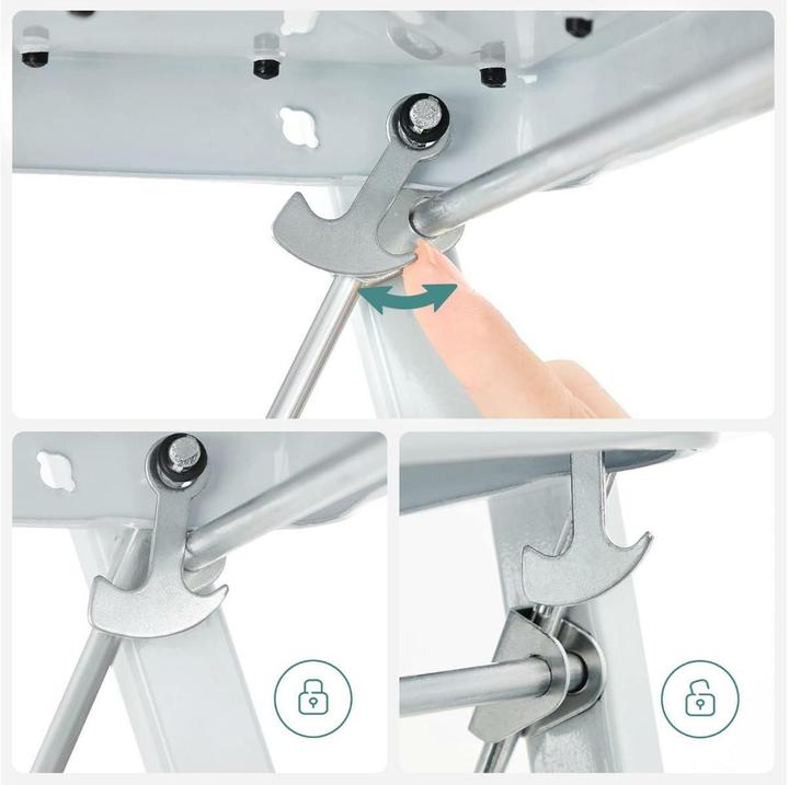 Image du produit Songmics Pliage (Escabeau, 45.50 cm)