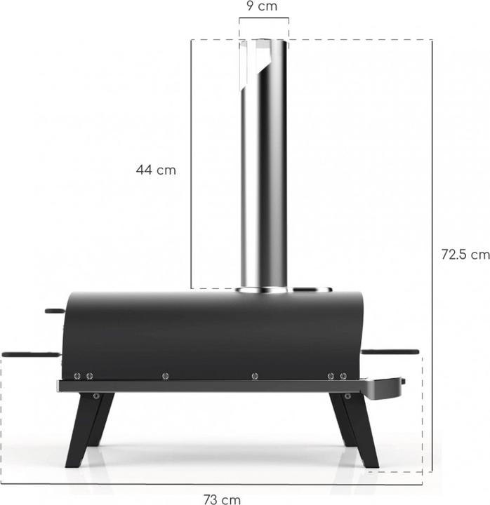 Produktbild Ziipa Pizza Oven Leisteen (Pizzaofen Holz)