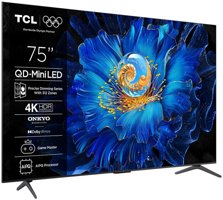 Produktbild TCL 75C6KS (75", CS6, Mini-LED, 4K, 2025)