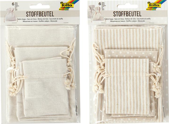 Image du produit Folia sac en tissu (Pochette cadeau, 6 x)