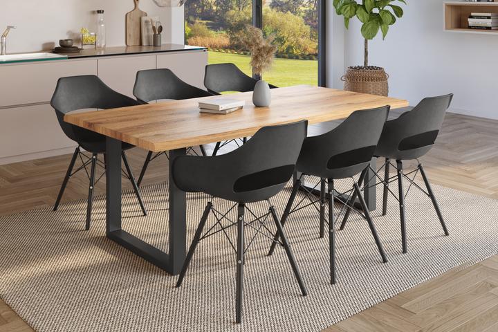 Image du produit SAM JULIUS Baumkante massiv Mdf (220 x 100 x 77 cm)