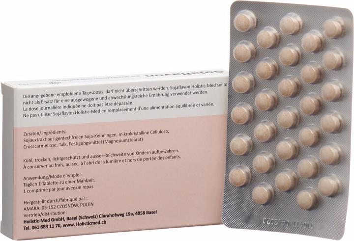 Produktbild Holistic Med Sojaflavon Tabl (1 Stück, Tabletten)