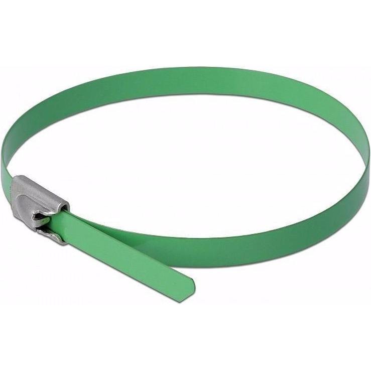 Delock, Fascette, Fascette in acciaio inossidabile 200x4,6 10 pezzi. (Fascette in plastica, 200 mm, 10 pz.)