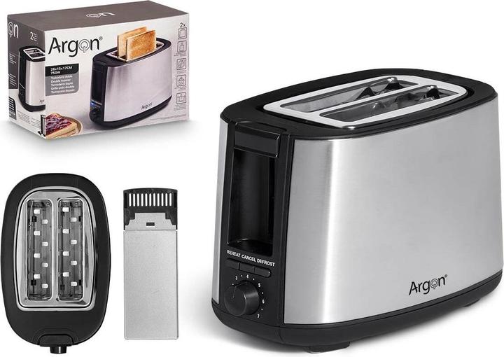 Produktbild Toaster Schwarz Grau 750 W