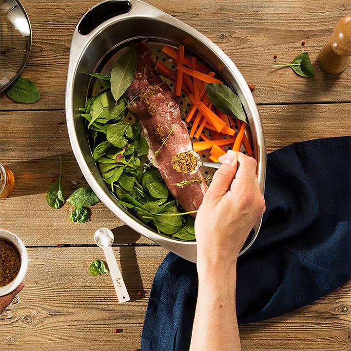 Produktbild Magimix Dampfgarer Stahlgrau