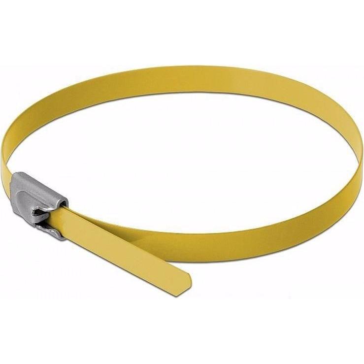 Delock, Fascette, Fascette in acciaio inossidabile 200x4,6 10 pezzi. (Fascette in plastica, 200 mm, 10 pz.)