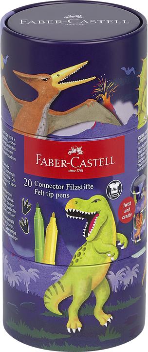 Produktbild Faber-Castell Faserschreiberetui 20ST Connector sort. (20 x)