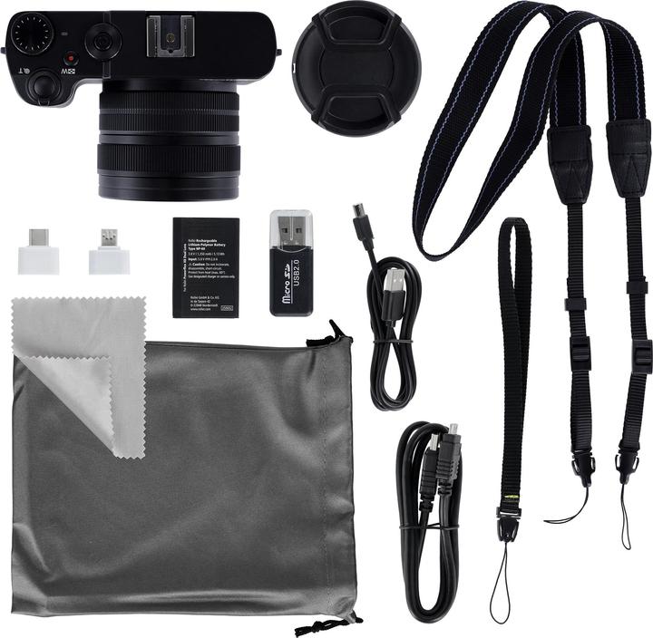 Produktbild Rollei Powerflex X8 Dual Lens | 64 MP Digitalkamera mit 5K (64 Mpx)
