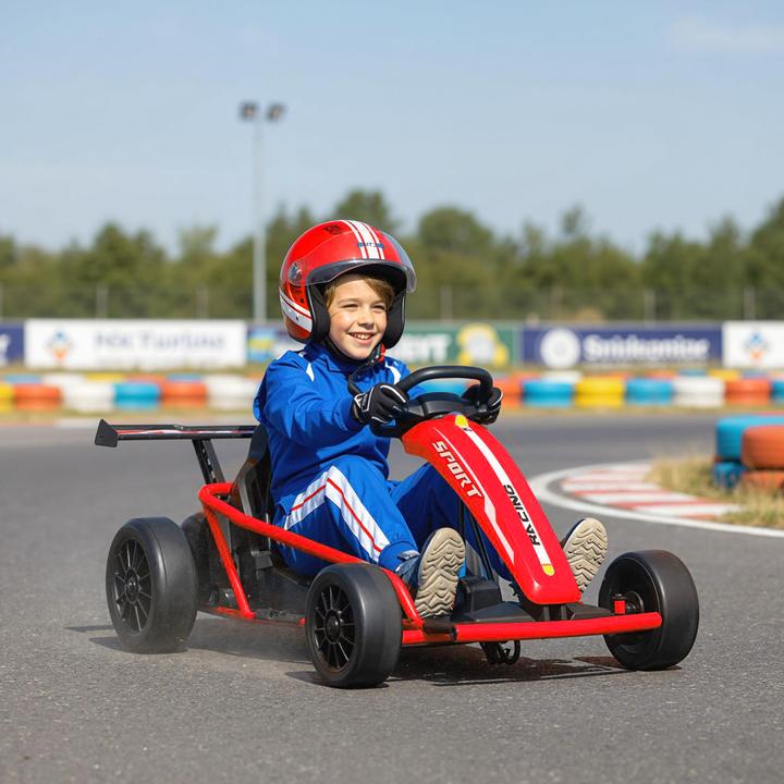 Produktbild Aiyaplay Kinder Elektro Gokart Kunststoff, Metall Rot