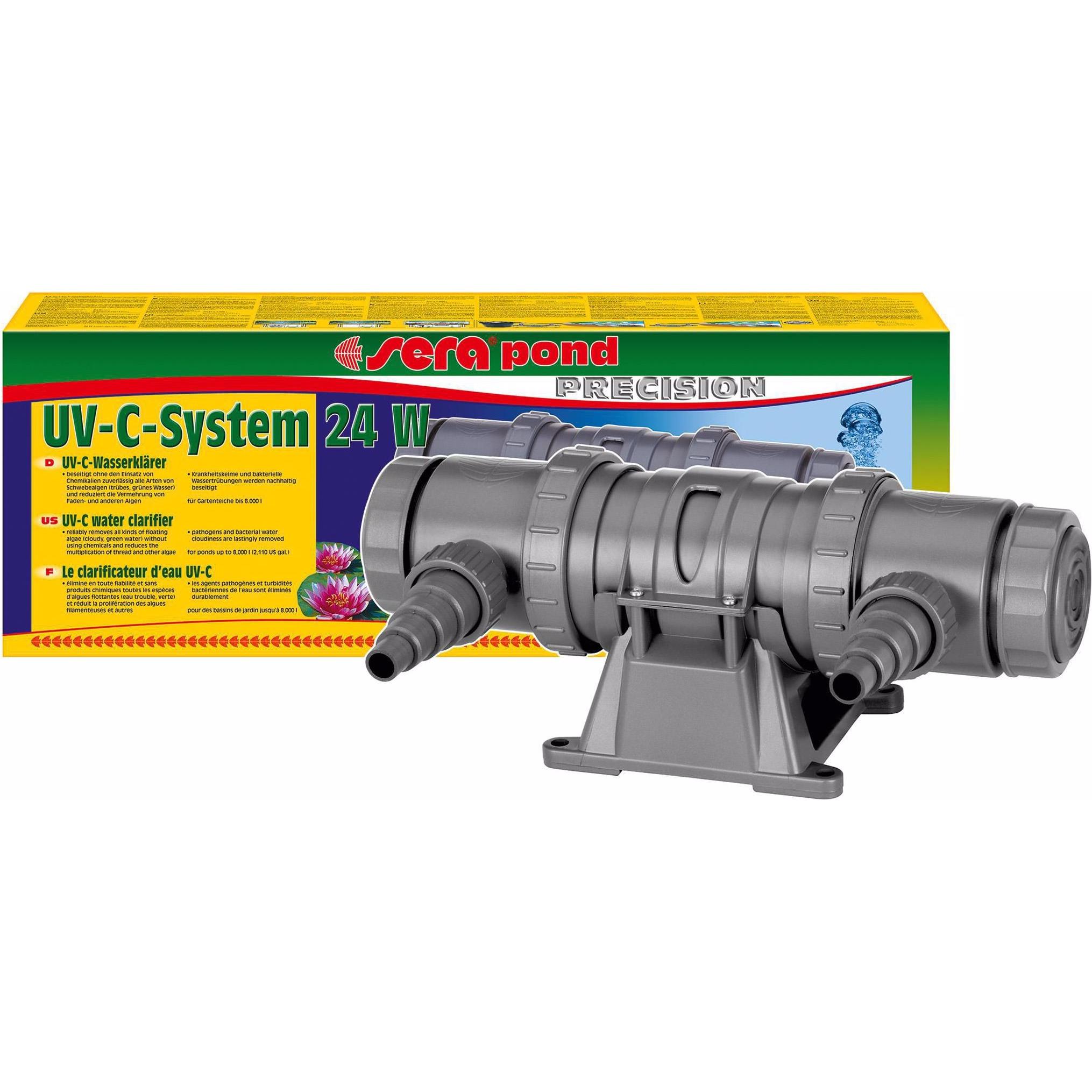 Sera, Fontana + laghetto da giardino, Sistema UV-C 24 W