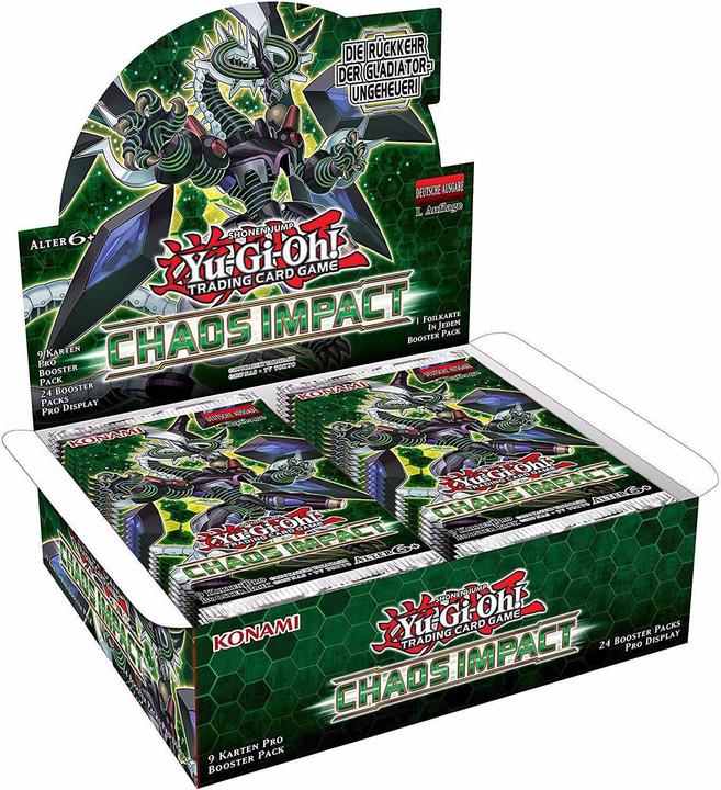 Produktbild Yu-Gi-Oh YGO Chaos Impact Display (Deutsch, Booster Display)