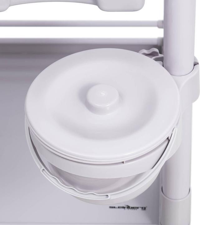 Produktbild Steinberg Laborwagen Aufbewahrungswagen Labor Rollwagen 2 Ablagen 1 Fach 20 kg