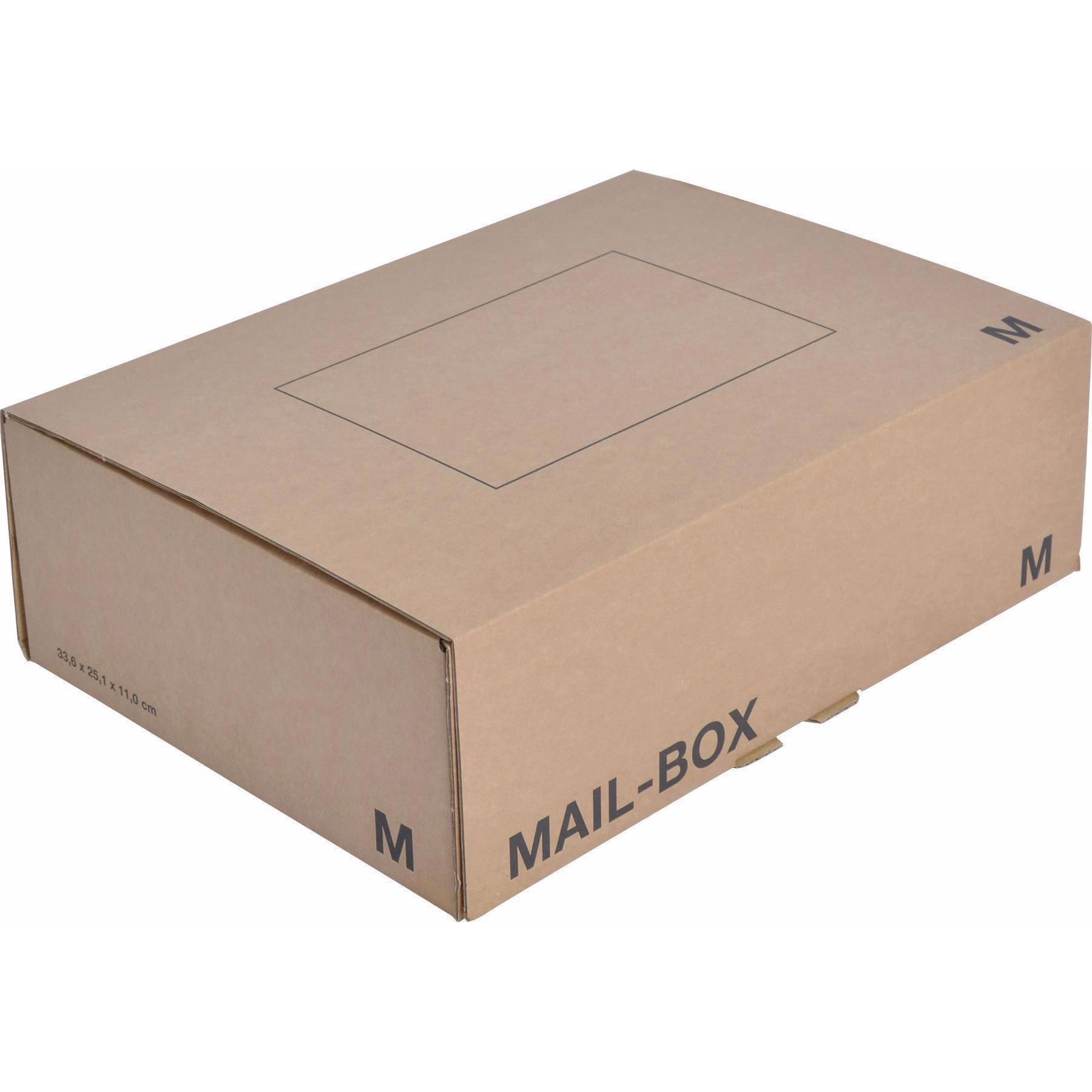 Fellowes, Versandkarton + Versandbox, Versandkarton Mail Box (25 x 33.5 x 11 cm, 1 x)