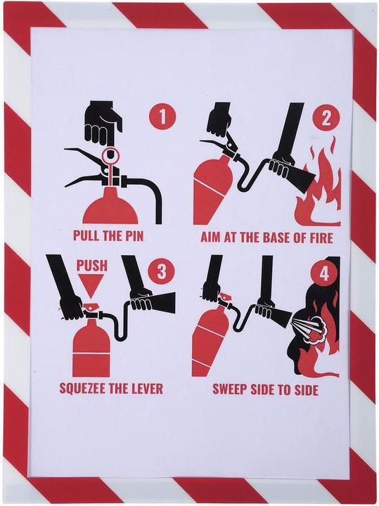 Actual product image Exacompta Sleeve PVC security magnet w/r (A4)