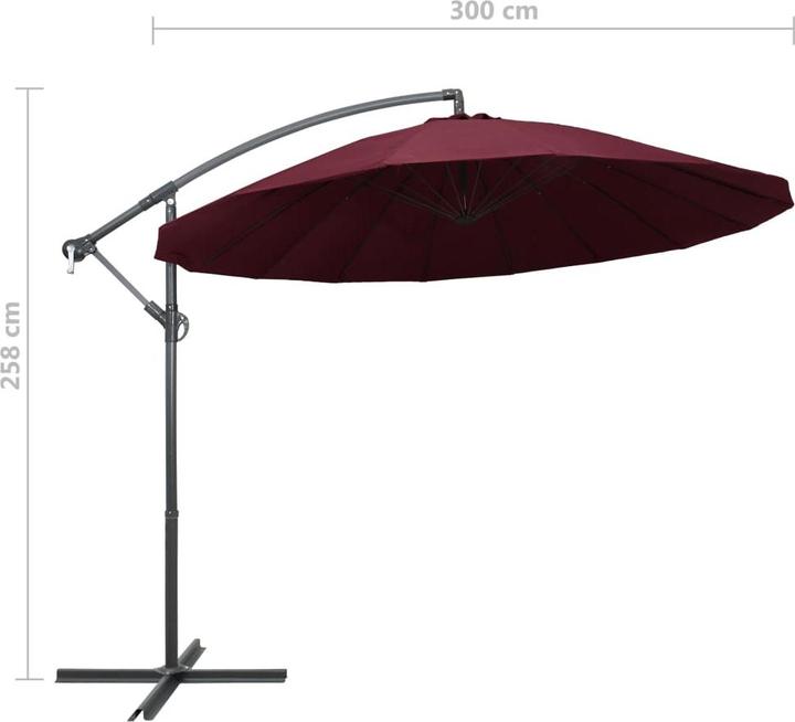 Produktbild vidaXL Sonnenschirm (1 m)