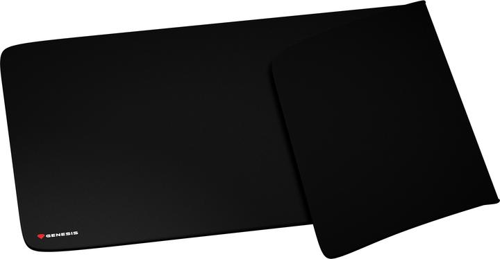 Image du produit Genesis Souris d'ordinateur Carbon 500 Hyper Logo | Tapis de souris | 600 x 1200 x 2.5 mm | Noir (XXL)