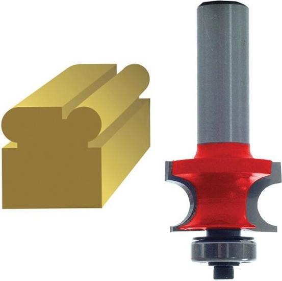 Faithfull Router Bit Tct 3.2mm Ecke Wulst 14in Shank