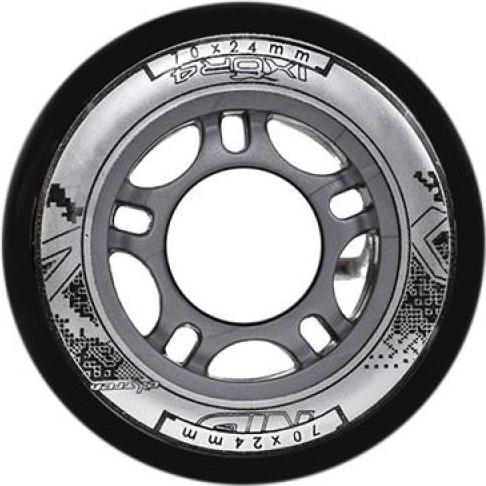 Produktbild Nils VE 70x24 82A Schwarze RÄDER (4 Stück) (70 mm, 82a)