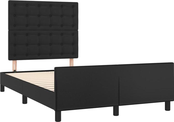 Image du produit vidaXL Bettgestell mit Kopfteil (123 x 123 x 128 cm)