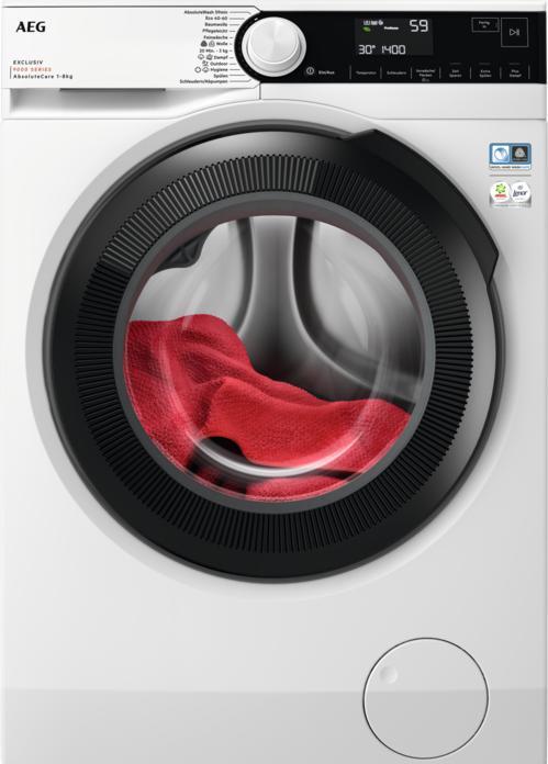 AEG LR9G70489 Lavatrice / Serie 9000 con AbsoluteCare® / 8,0 kg / Silenziosa / Funzione di ricarica / (8 kg, A sinistra)