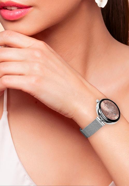 Produktbild Techmade Smart Watch Lyra Milan Mesh Silber (36 mm)