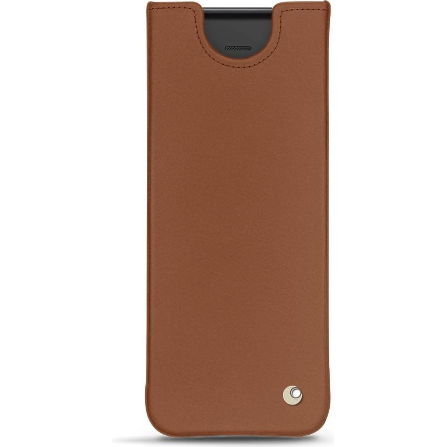 Noreve Lederschutzhülle (Samsung Galaxy Z Fold2), Smartphone Hülle, Braun