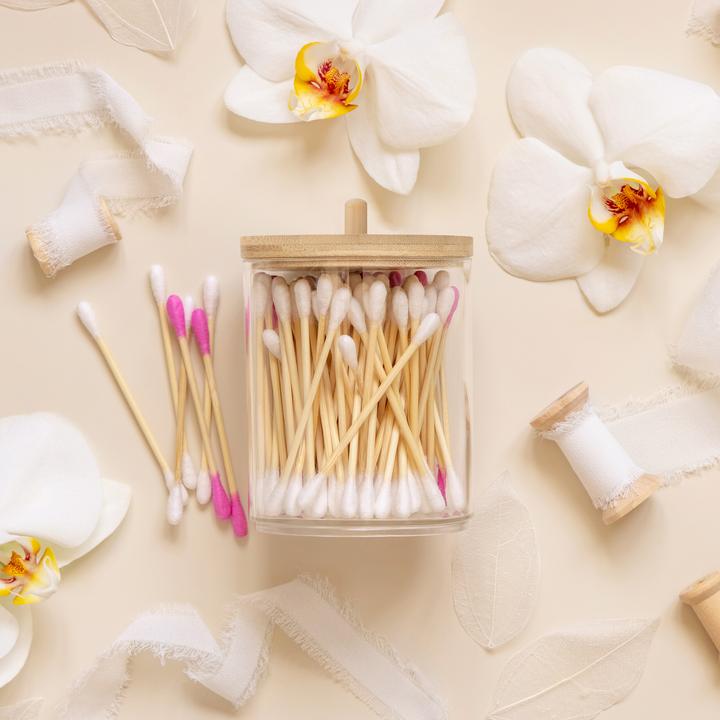 Produktbild Relaxdays Wattestäbchen Behälter