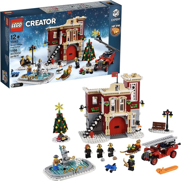 Image du produit LEGO La caserne de pompiers en hiver (10263, LEGO Creator Expert)