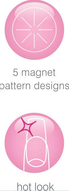 Productafbeelding Rio MAGNETISCHE NAILS ( NMAG) magnetische vernis (Roze, Email)