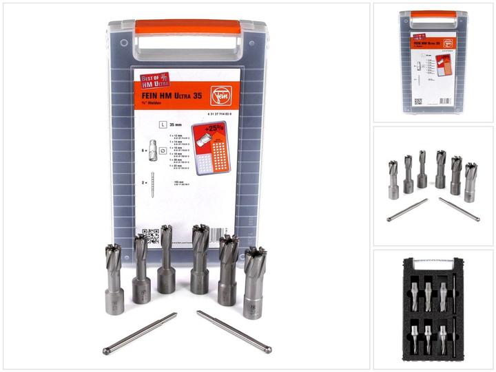 Productafbeelding Fein Kernboorset 63127714020 1 S (14 mm, 12 mm, 22 mm, 18 mm, 20 mm, 16 mm)