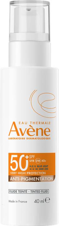 Actual product image Avène Sun Expert Anti-Pigmentation Fluid SPF50+ 40ml (Sun cream face, SPF 50+, 40 ml)