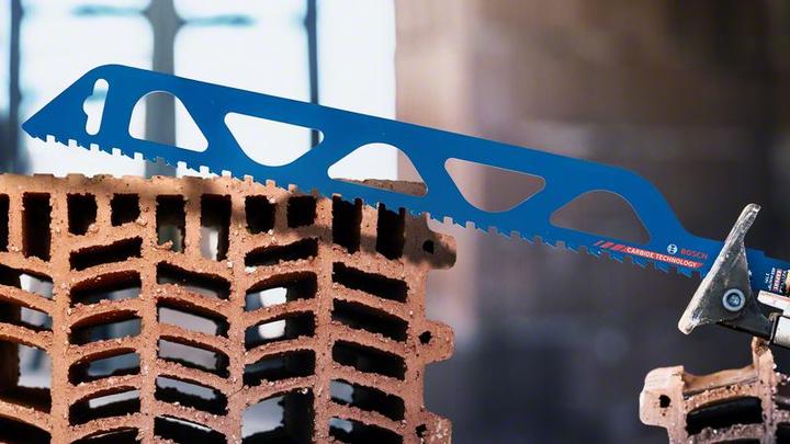 Produktbild Bosch Professional Zubehör EXPERT ‘Hollow Brick’ S 1543 HM Säbelsägeblatt, 10 Stück