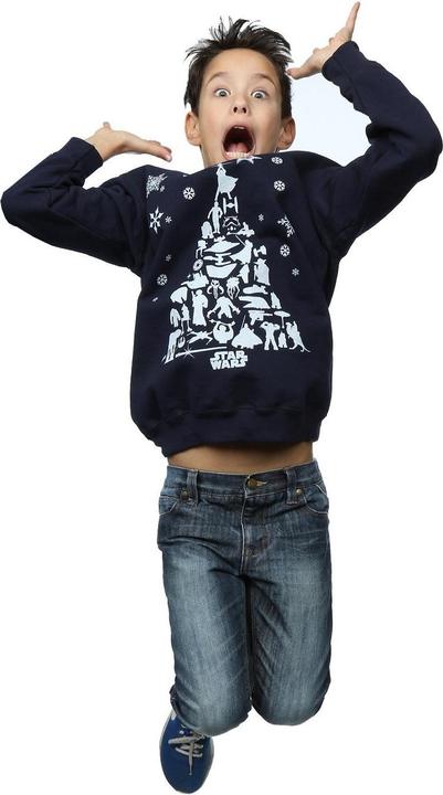 Immagine prodotto Star Wars Christmas Tree Felpa Ragazzi (128)