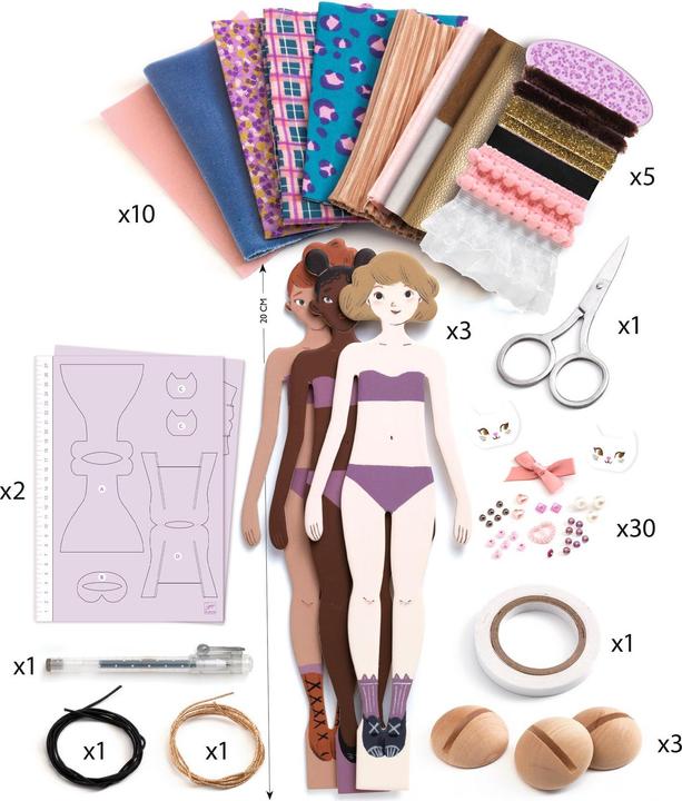 Produktbild Djeco Modekreativset by Lucille