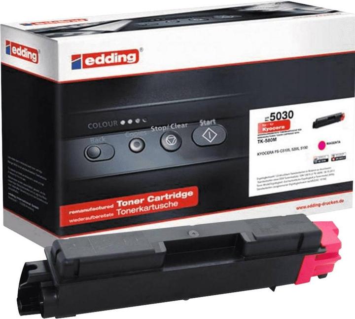 Image du produit Edding Toner remplace TK 580M Magenta 2800 pages (M)