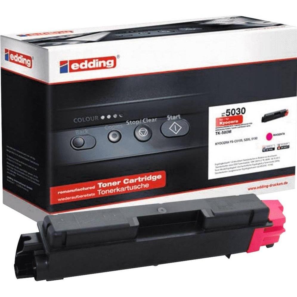 Thumbnail - Edding, Toner, Toner ersetzt TK 580M Magenta 2800 Seiten (M)