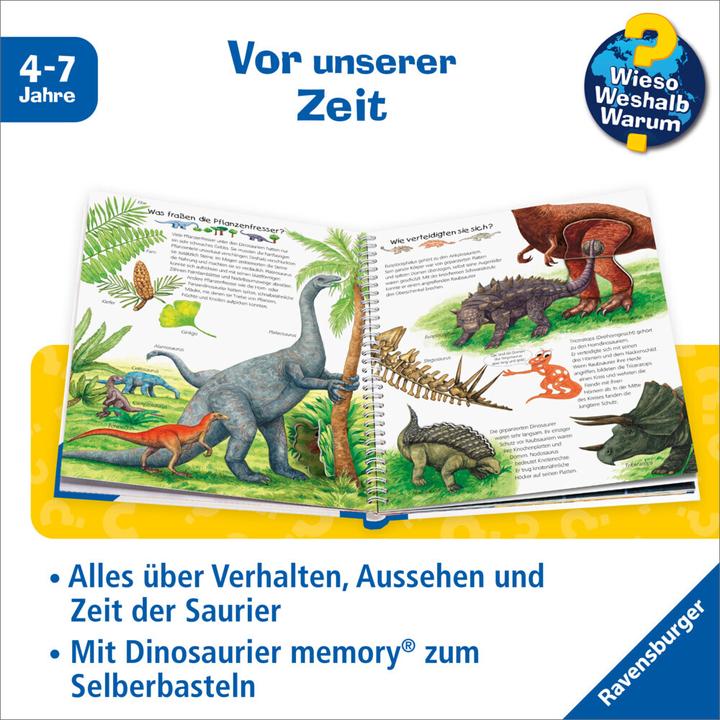 Produktbild Ravensburger Alles über Dinosaurier (Deutsch, Patricia Mennen, Hans Schellenberger, 2014)