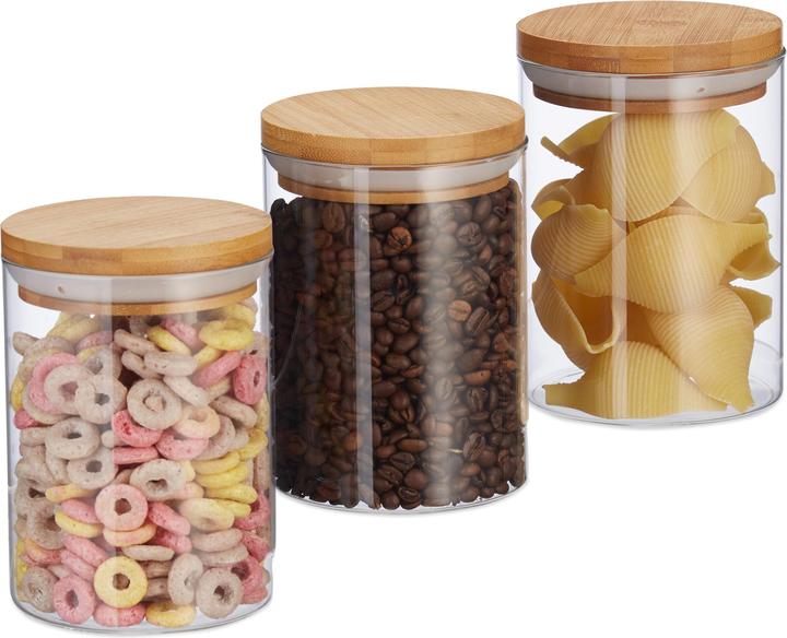 Produktbild Relaxdays Vorratsdosen (0.60 l)