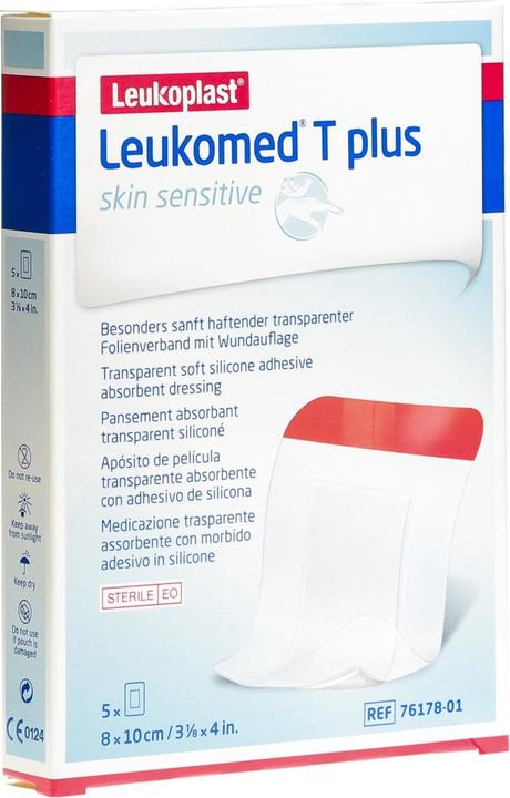 Produktbild BSN T plus skin sensitive 8x10cm (5 x)