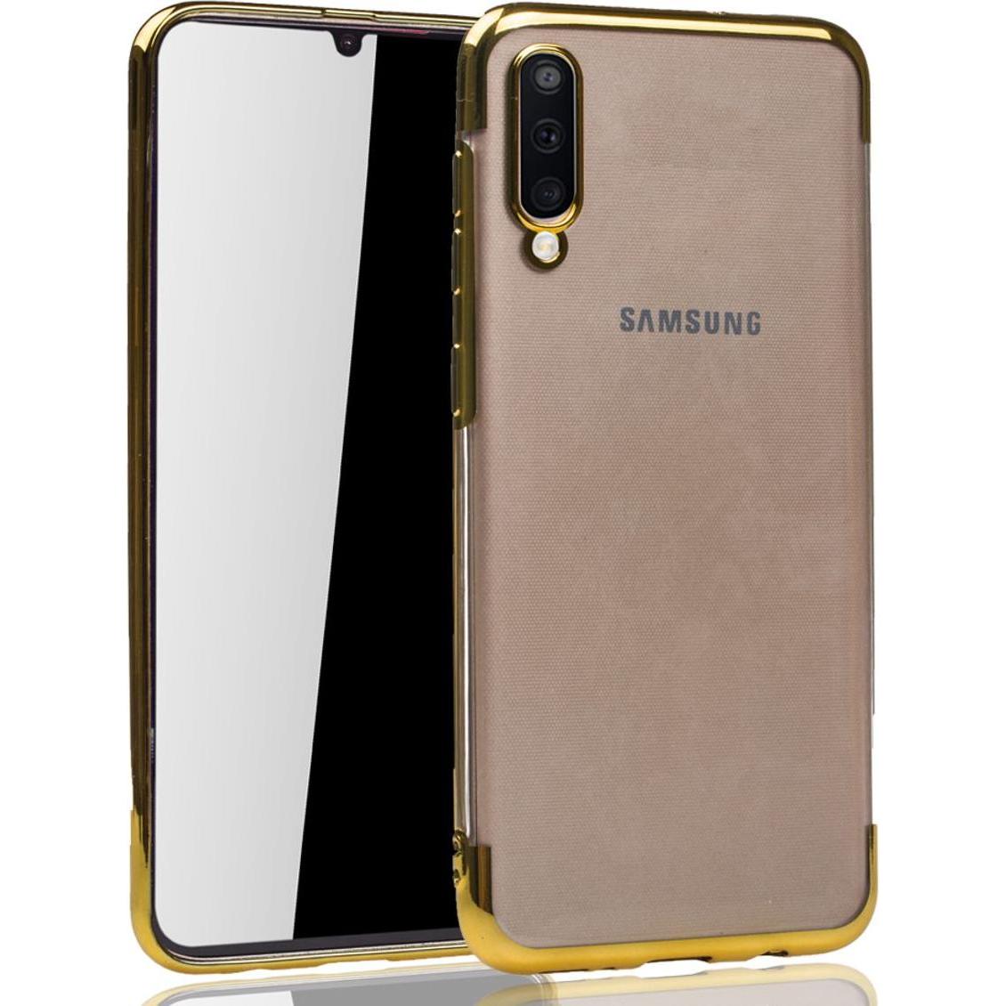 Thumbnail - König Design Handyhülle für Samsung Galaxy A50 Schutzcase Backcover Bumper Etuis Rahmen Gold (Samsung Galaxy A50), Smart...