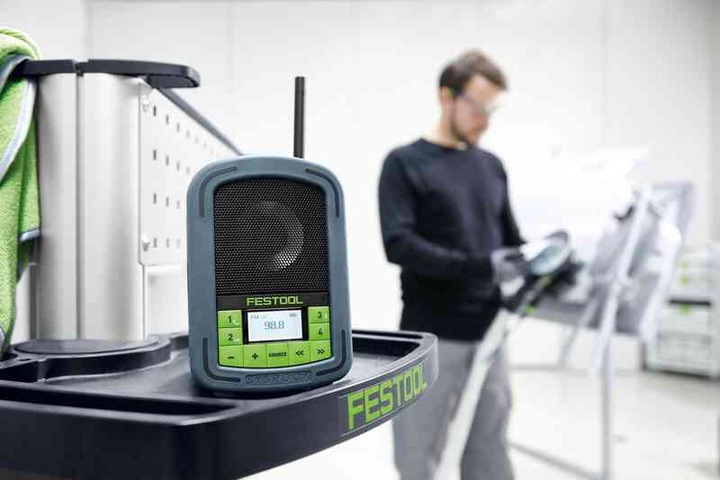 Actual product image Festool Digital radio BR 10 DAB+ (DAB+, FM, Bluetooth)